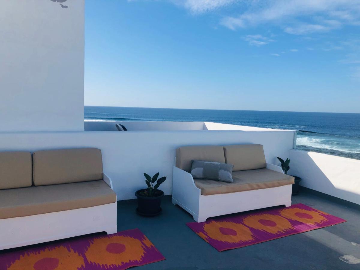 Casa Anclada En La Santa- 4 Apartamentos Frente Al Mar- 1ª Linea Solarium Barbacoa Eksteriør billede